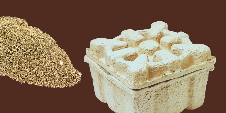 1200 600 Vermiculite Verpackung Schutzmodul Konfektionierung Formteil 2