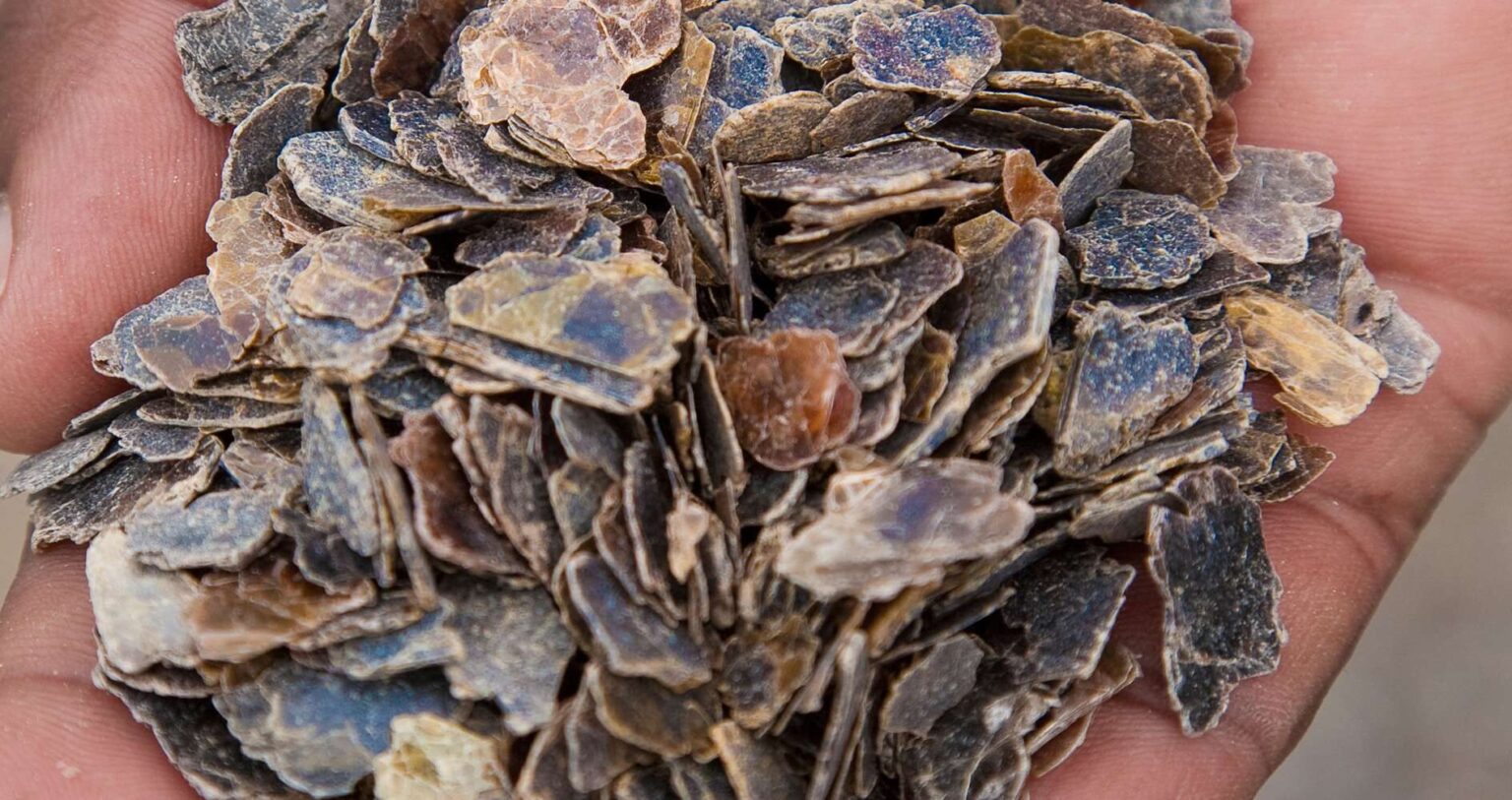 Rohvermiculite Schiefer
