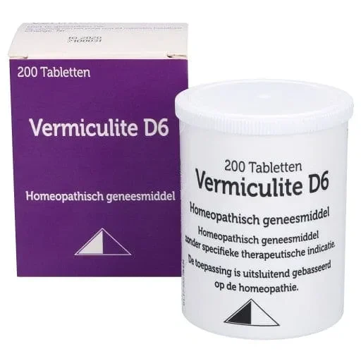 Vermiculite D6 für Menschen.