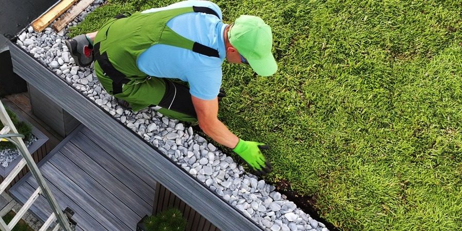 Dachbegrünung mit Vermiculite für grüne Dächer